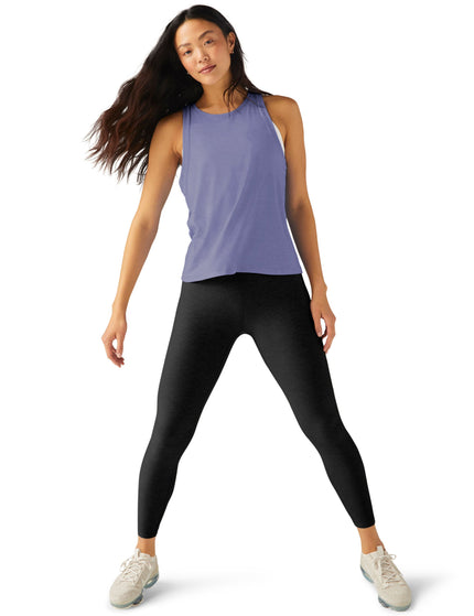 Beyond Yoga Featherweight Rebalance Tank - Periwinkle Cloud Heatherimage4- The Sports Edit