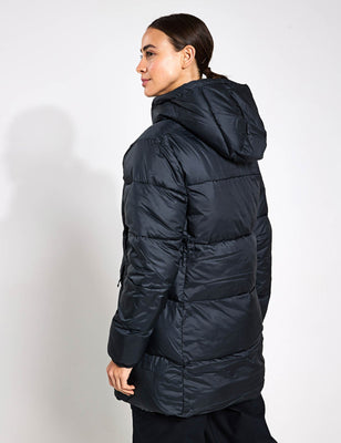 Puffect II Hooded Mid Puffer Jacket - Black