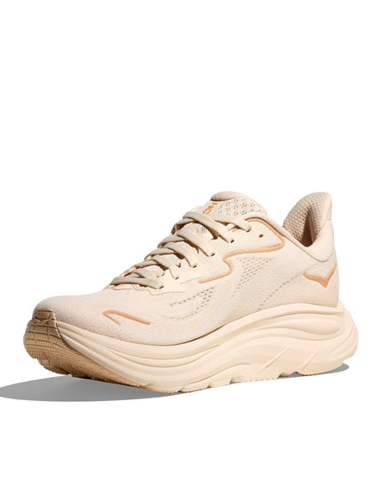 HOKA Clifton 10 - Vanilla/Birchimage3- The Sports Edit