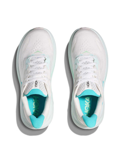 HOKA Clifton 10 - White/Cielo Blueimage7- The Sports Edit