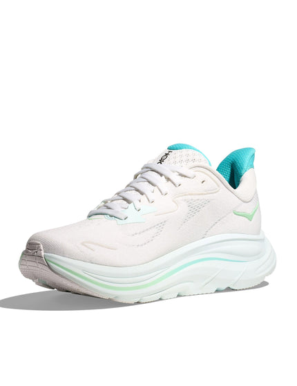HOKA Clifton 10 - White/Cielo Blueimage3- The Sports Edit