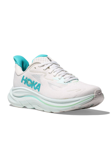 HOKA Clifton 10 - White/Cielo Blueimage2- The Sports Edit