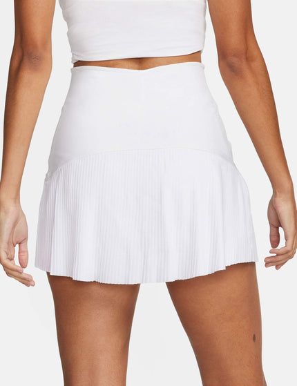 Nike Advantage Dri-FIT Tennis Skirt - White/Blackimage3- The Sports Edit