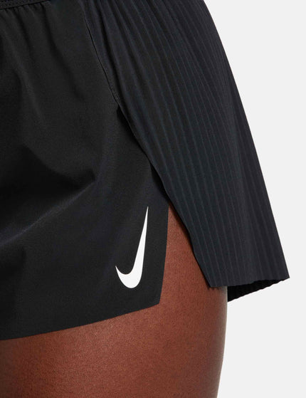Nike AeroSwift Dri-FIT ADV 3" Running Shorts - Black/Whiteimage5- The Sports Edit