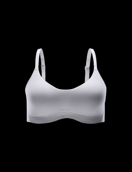 Nike Alate Minimalist Convertible Bra - White/Cool Greyimage6- The Sports Edit