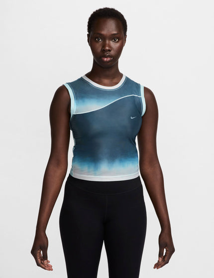 Nike Artist Collection Dri-FIT Printed Tank Top - Armory Navyimage1- The Sports Edit