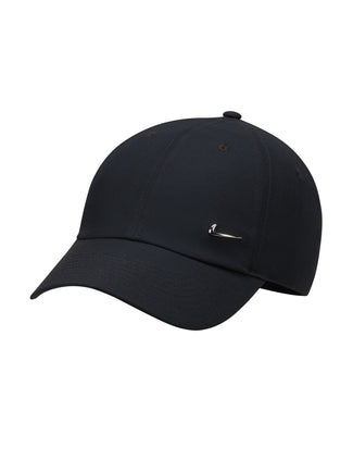 Dri-FIT Club Unstructured Metal Swoosh Cap - Black/Metallic Silver