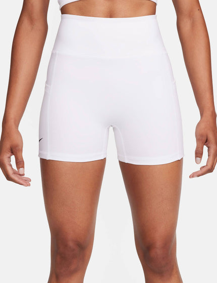 Nike NikeCourt Advantage Dri-FIT Tennis Shorts - White/Blackimage3- The Sports Edit