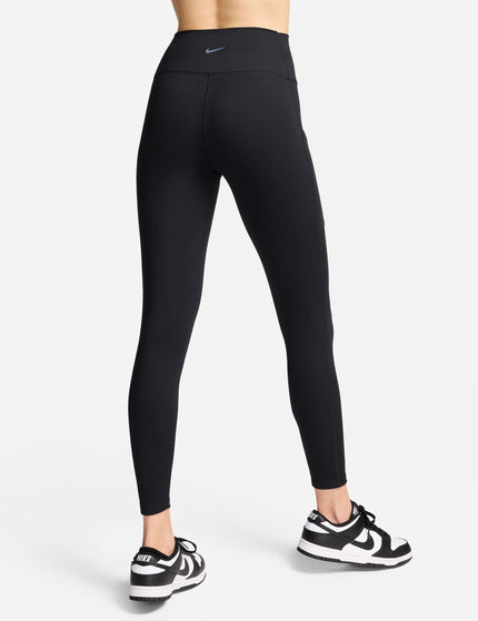 Nike One High Waisted 7/8 Leggings with Pockets - Blackimage2- The Sports Edit