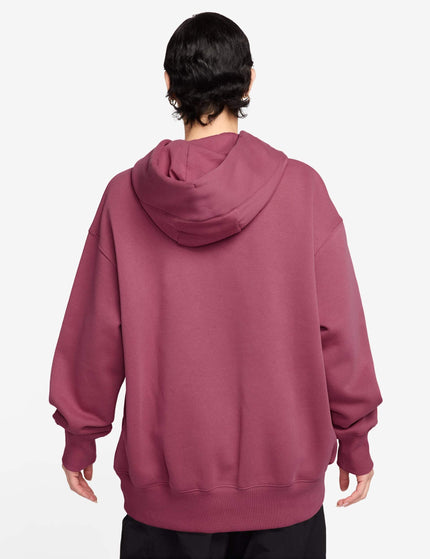 Nike Sportswear Phoenix Fleece Oversized Hoodie - Sweet Beet/Sailimage2- The Sports Edit