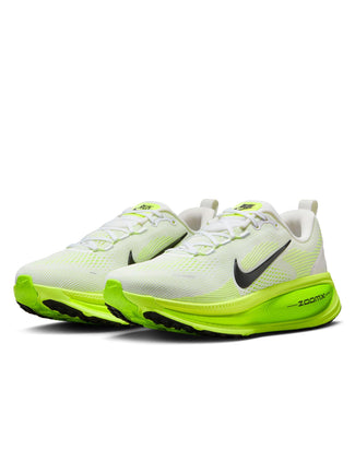 Vomero 18 Running Shoes - White/Electric Green/Volt/Black