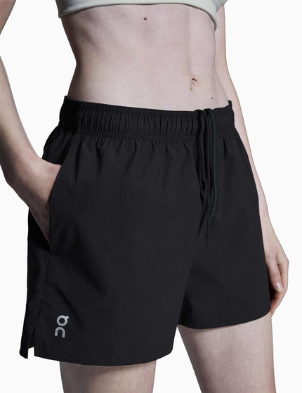 ON Running 3" Core Shorts - Blackimage1- The Sports Edit