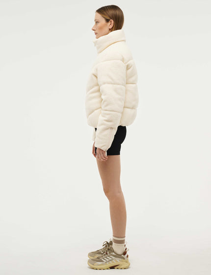 PE Nation Fortune Sherpa Jacket - Whisper Whiteimage5- The Sports Edit