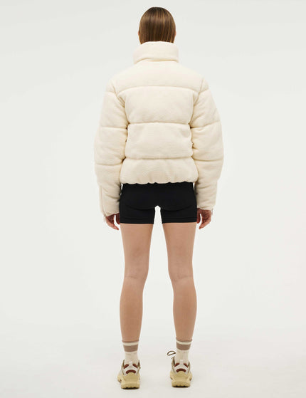 PE Nation Fortune Sherpa Jacket - Whisper Whiteimage6- The Sports Edit