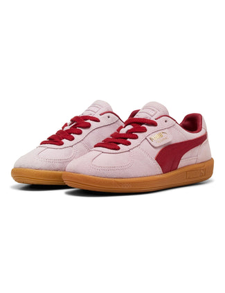 Palermo Sneakers - Rose Mauve/Dark Crimson