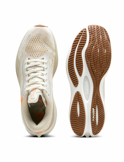 PUMA Velocity NITRO 3 Shoes - Vapor Gray/Putty/Neon Citrusimage4- The Sports Edit