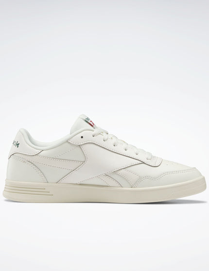 Reebok Court Advance Shoes - Chalk/Dark Green/Flash Redimage4- The Sports Edit