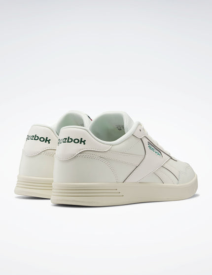 Reebok Court Advance Shoes - Chalk/Dark Green/Flash Redimage3- The Sports Edit