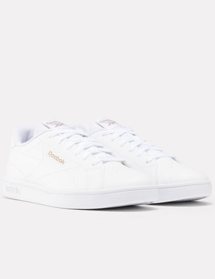 Court Clean Sneakers - White/Rose Gold