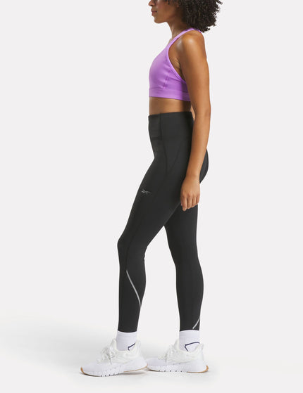 Reebok Lux Speed High Waisted Leggings - Blackimage4- The Sports Edit