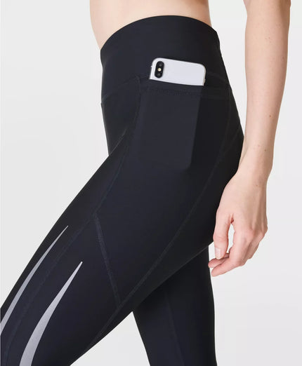 Sweaty Betty Zero Gravity 7/8 Illuminate Run Legging - Blackimage4- The Sports Edit