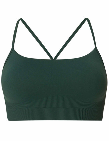 Sweaty Betty Spirit Restored Yoga Bra - Cedar Greenimage6- The Sports Edit