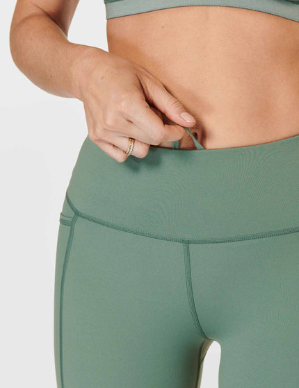 Sweaty Betty Power Aerial Mesh 6" Gym Short - Cool Forest Greenimage5- The Sports Edit