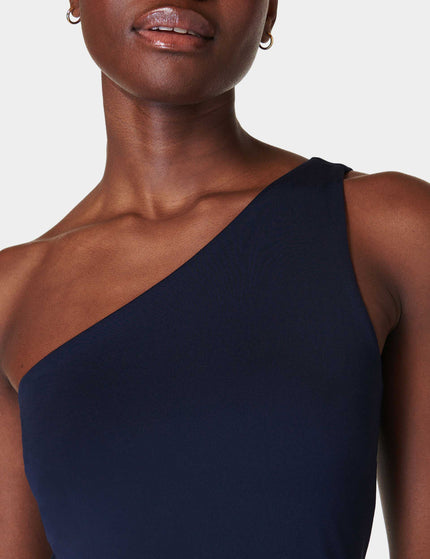 Sweaty Betty All Round Asymmetric Dress - Navy Blueimage3- The Sports Edit