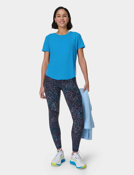 Sweaty Betty Breathe Easy Running T-Shirt - Tidal Blueimage6- The Sports Edit