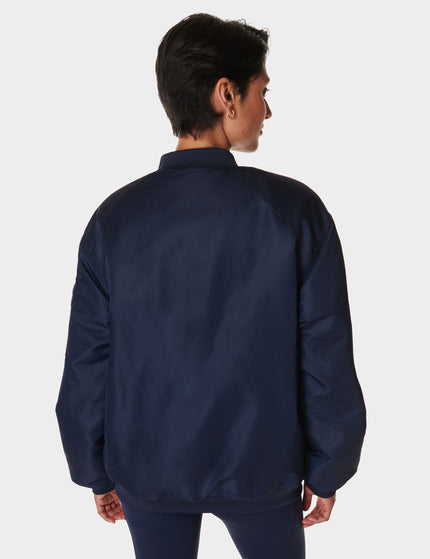 Sweaty Betty Cityscape Longline Bomber - Navy Blueimage2- The Sports Edit