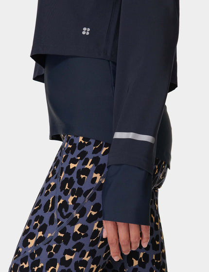 Sweaty Betty Fast Track Running Jacket - Navy Blueimage5- The Sports Edit