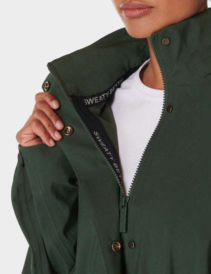 Sweaty Betty Guide Waterproof Parka - Trek Greenimage4- The Sports Edit