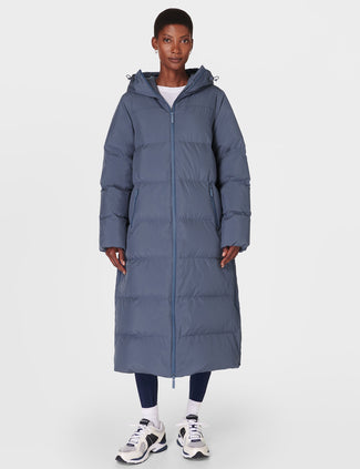 Nimbus Longline Puffer - Endless Blue