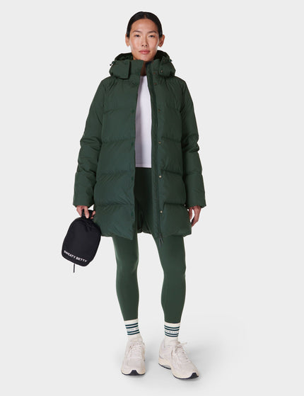 Sweaty Betty Nimbus Mid Puffer - Trek Greenimage7- The Sports Edit