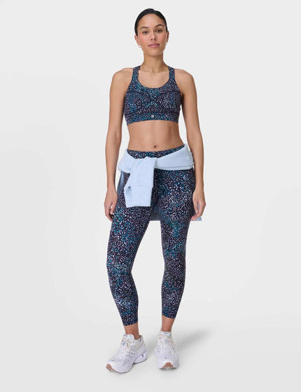 Sweaty Betty Power Medium Support Sports Bra - Blue Aurora Printimage5- The Sports Edit