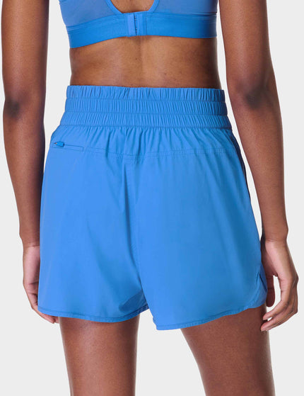 Sweaty Betty Relay Shell Shorts - Tidal Blueimage2- The Sports Edit