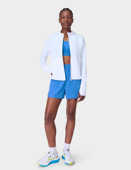 Sweaty Betty Relay Shell Shorts - Tidal Blueimage6- The Sports Edit