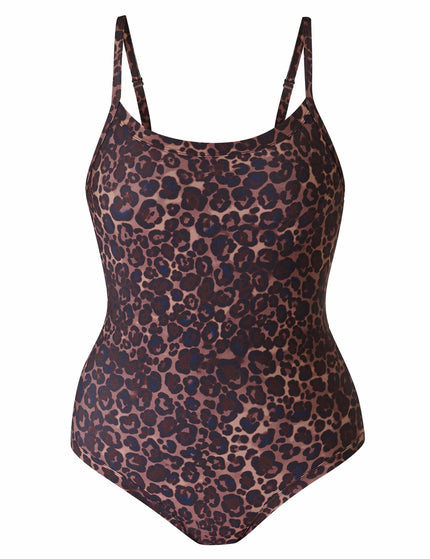 Sweaty Betty Riviera Swimsuit - Blue Pop Wild Leopard Printimage6- The Sports Edit
