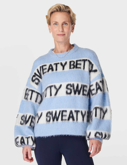 Sweaty Betty Sweaty Betty Knit Jumper - Breeze Blueimage1- The Sports Edit