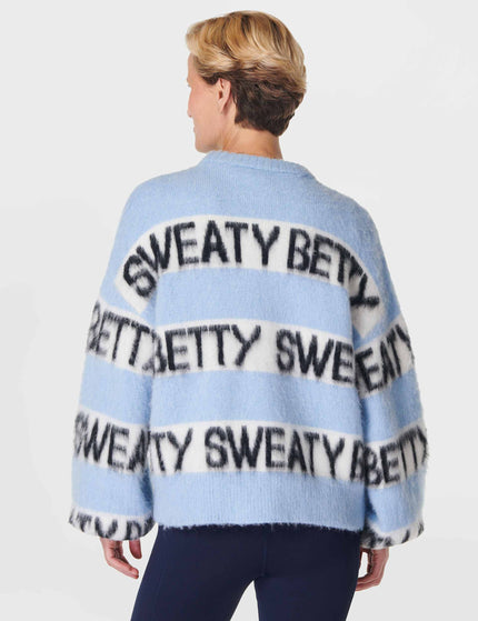 Sweaty Betty Sweaty Betty Knit Jumper - Breeze Blueimage2- The Sports Edit