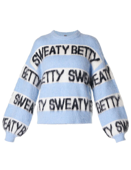 Sweaty Betty Sweaty Betty Knit Jumper - Breeze Blueimage6- The Sports Edit