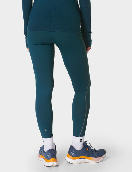 Sweaty Betty Therma Boost Running Leggings - Deep Greenimage2- The Sports Edit