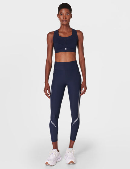 Sweaty Betty Zero Gravity 7/8 Illuminate Running Tight - Navy Blueimage7- The Sports Edit