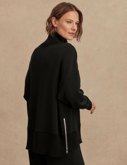 Varley Barker High-Neck Sweat - Blackimage2- The Sports Edit