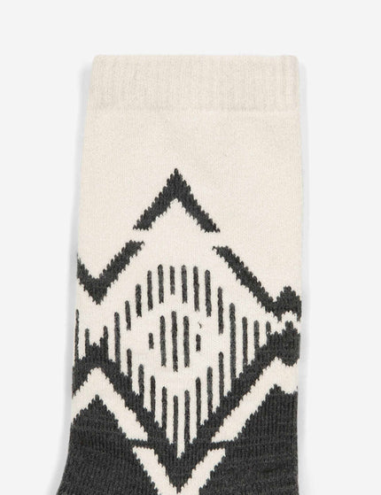 Varley Erica Jacquard Knit Sock - Charcoal Marlimage2- The Sports Edit