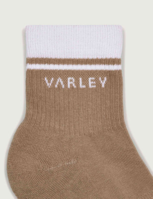 Lenni Half Crew Sock - Desert Taupe