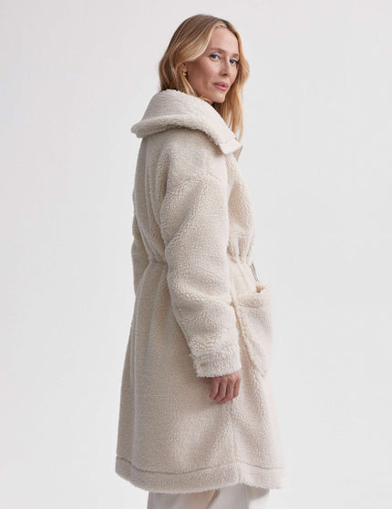 Varley Logan Sherpa Coat - Sandshellimage2- The Sports Edit