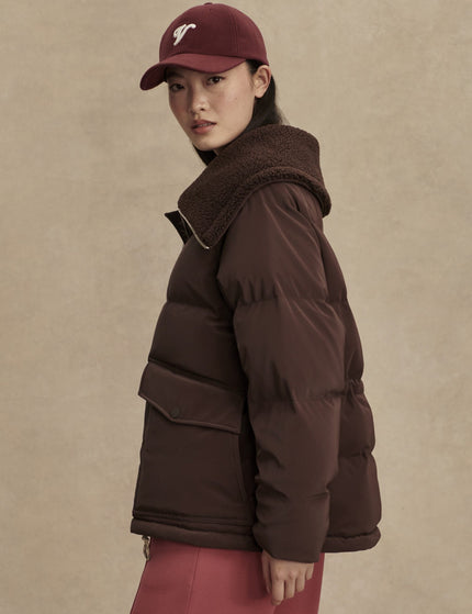 Varley Roseville Down Jacket - Coffee Beanimage2- The Sports Edit