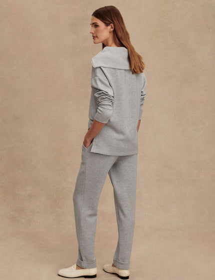 Varley The Rolled Cuff Pant 25" - Mid Blue Marlimage7- The Sports Edit