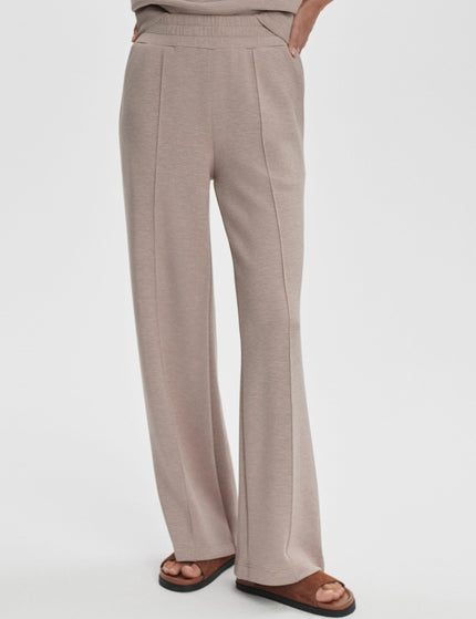 Varley The Wide Leg Pant 30" - Taupe Marlimage1- The Sports Edit
